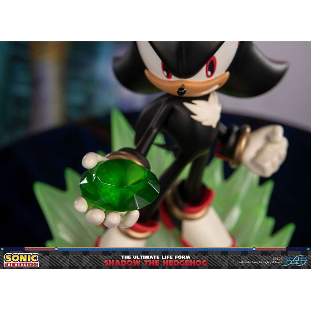 SONIC THE HEDGEHOG THE ULTIMATE LIFE FORM SHADOW THE HEDGEHOG STATUA RESIN FIGURE FIRST4FIGURES