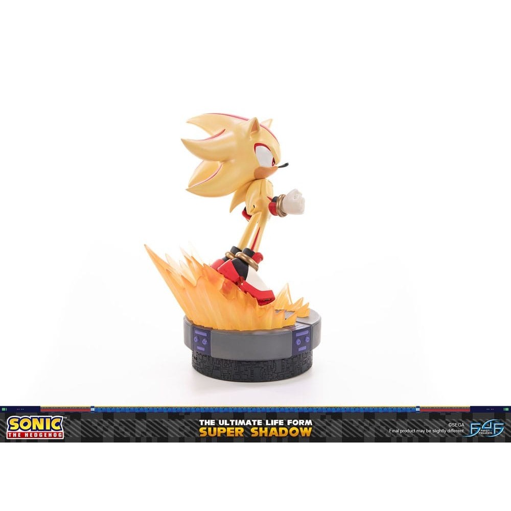 SONIC THE HEDGEHOG THE ULTIMATE LIFE FORM SUPER SHADOW STATUA RESIN FIGURE FIRST4FIGURES