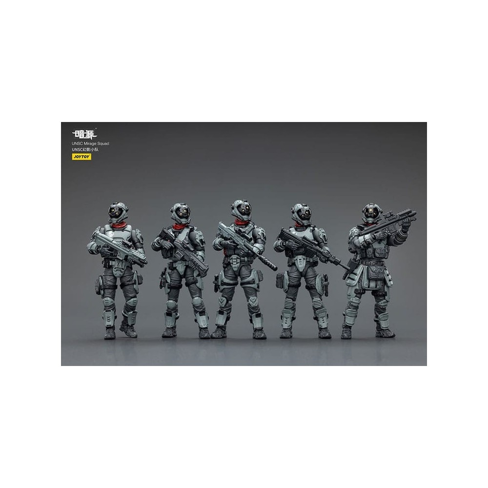 DARK SOURCE UNSC MIRAGE SQUAD 5X ACTION FIGURES JOY TOY (CN)