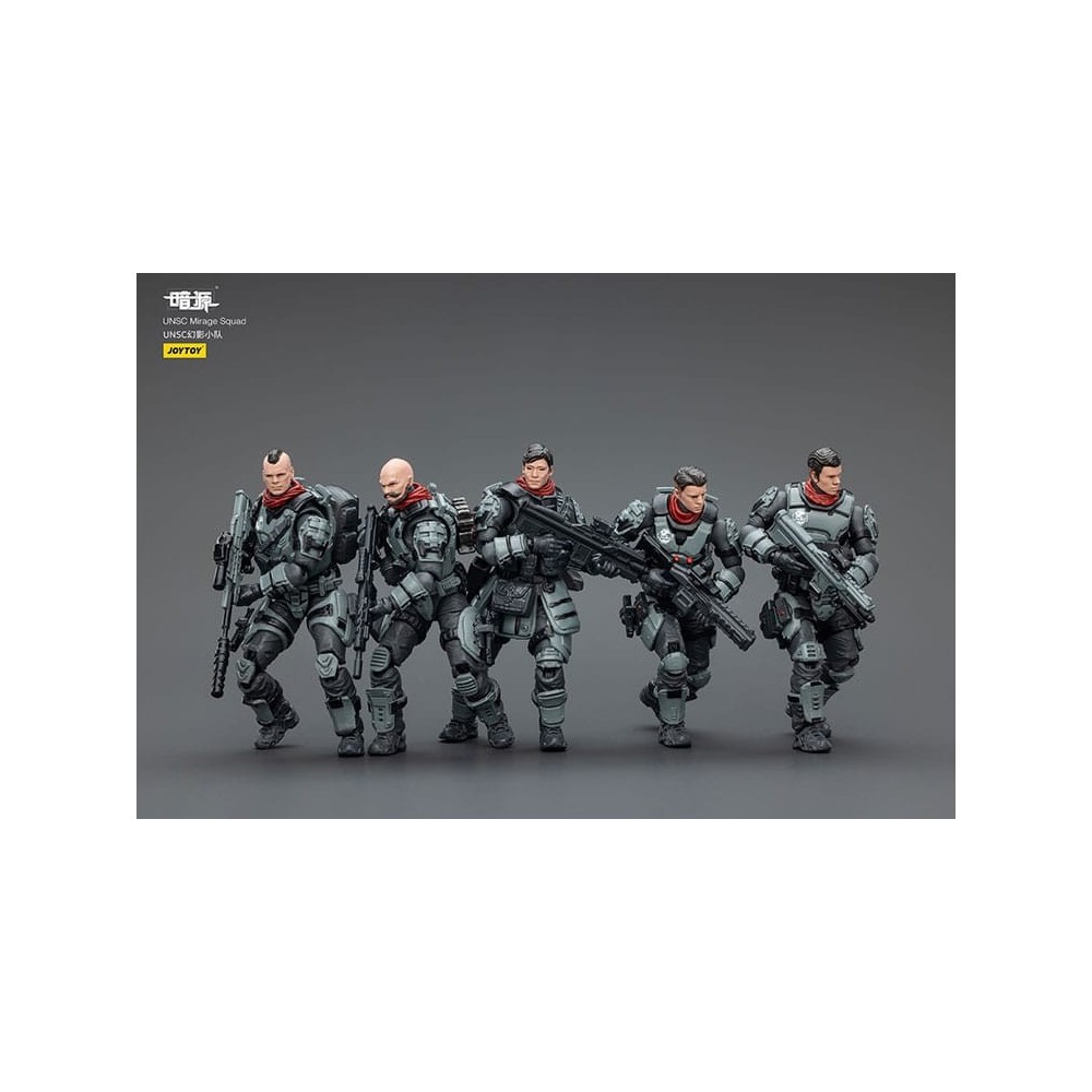 DARK SOURCE UNSC MIRAGE SQUAD 5X ACTION FIGURES JOY TOY (CN)