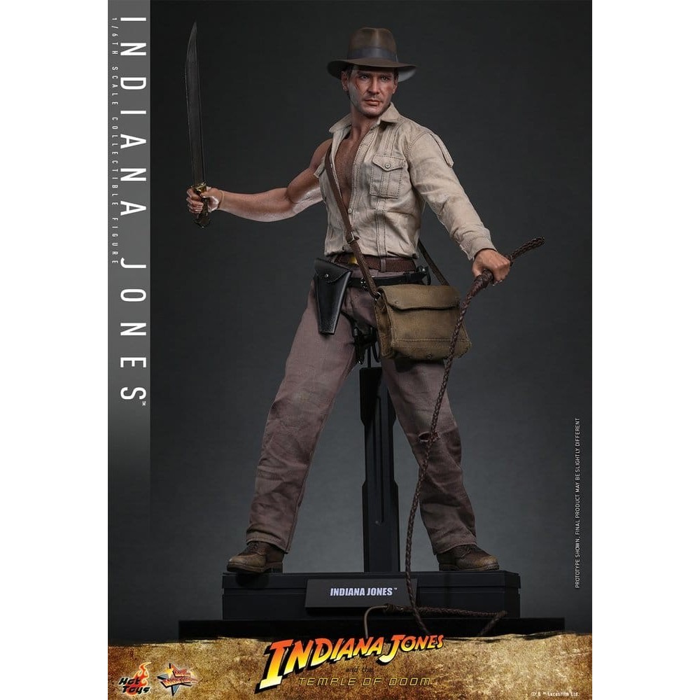 INDIANA JONES MOVIE MASTERPIECE INDIANA JONES 30CM ACTION FIGURE HOT TOYS