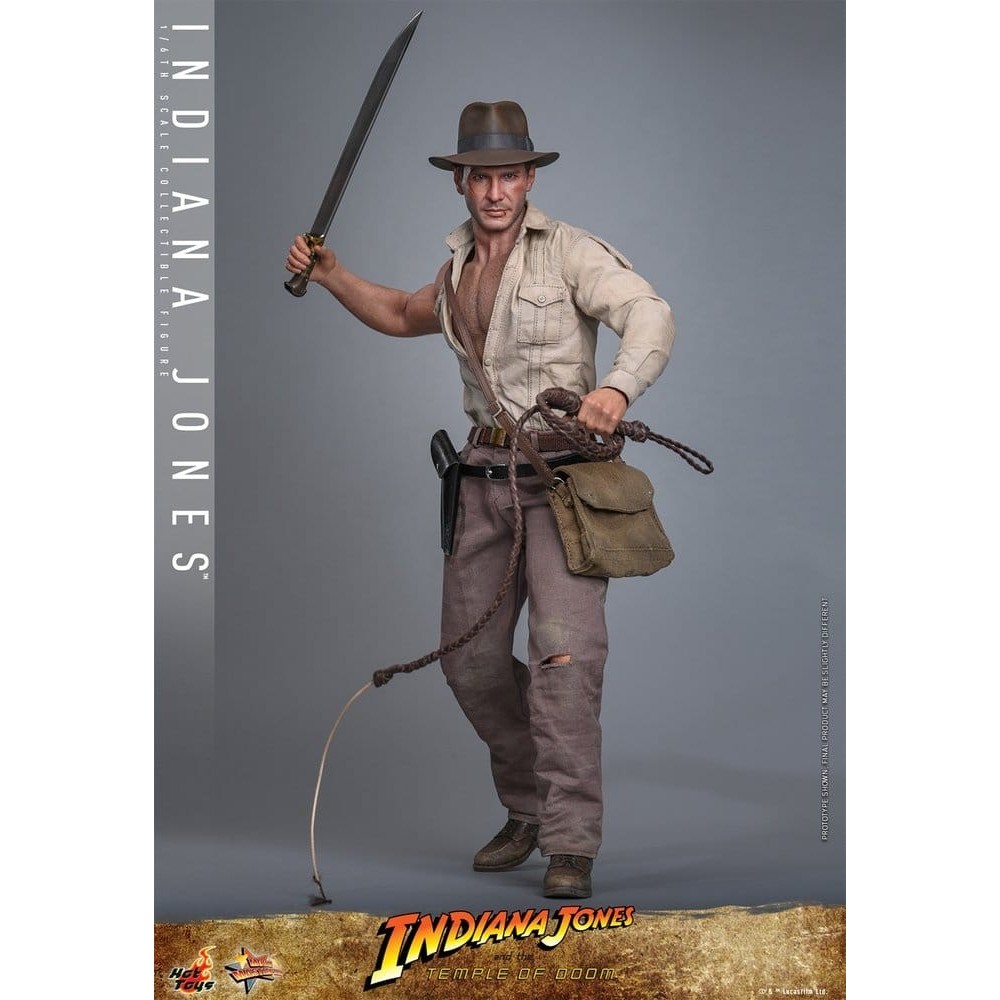 INDIANA JONES MOVIE MASTERPIECE INDIANA JONES 30CM ACTION FIGURE HOT TOYS
