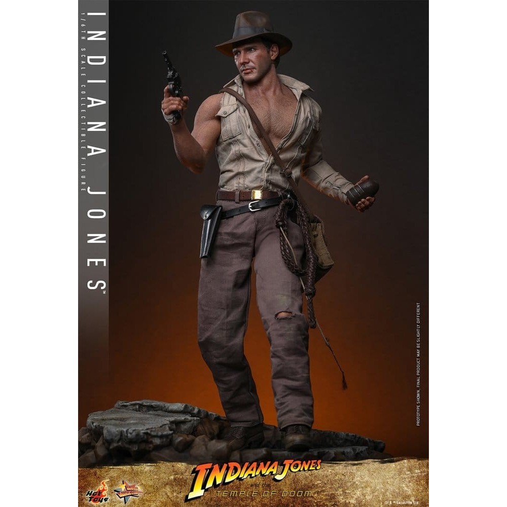 INDIANA JONES MOVIE MASTERPIECE INDIANA JONES 30CM ACTION FIGURE HOT TOYS