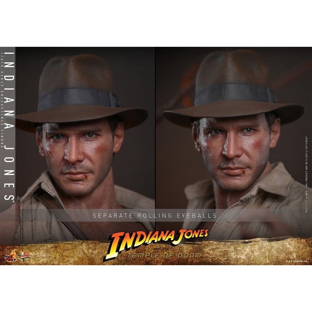 INDIANA JONES MOVIE MASTERPIECE INDIANA JONES 30CM ACTION FIGURE HOT TOYS