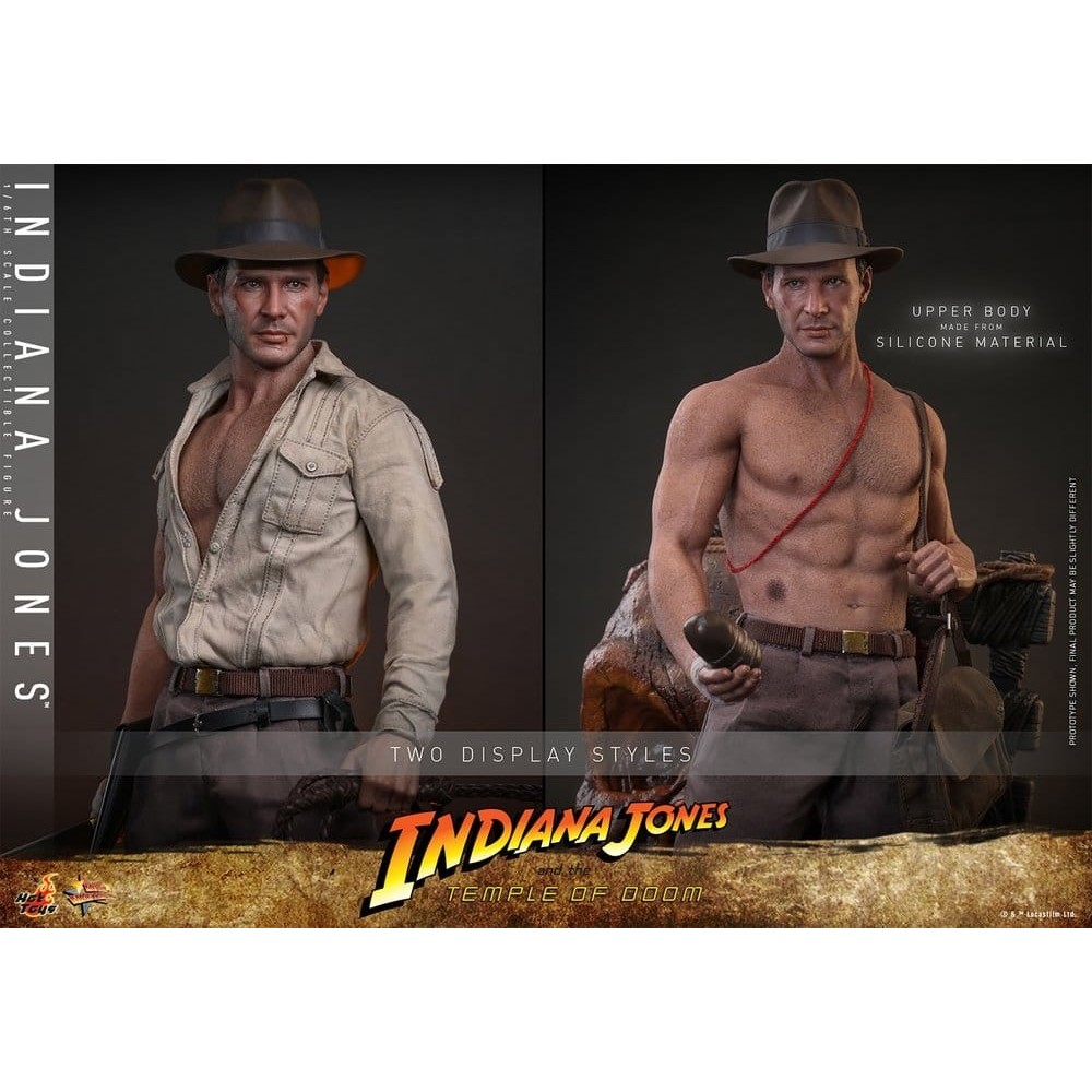 INDIANA JONES MOVIE MASTERPIECE INDIANA JONES 30CM ACTION FIGURE HOT TOYS
