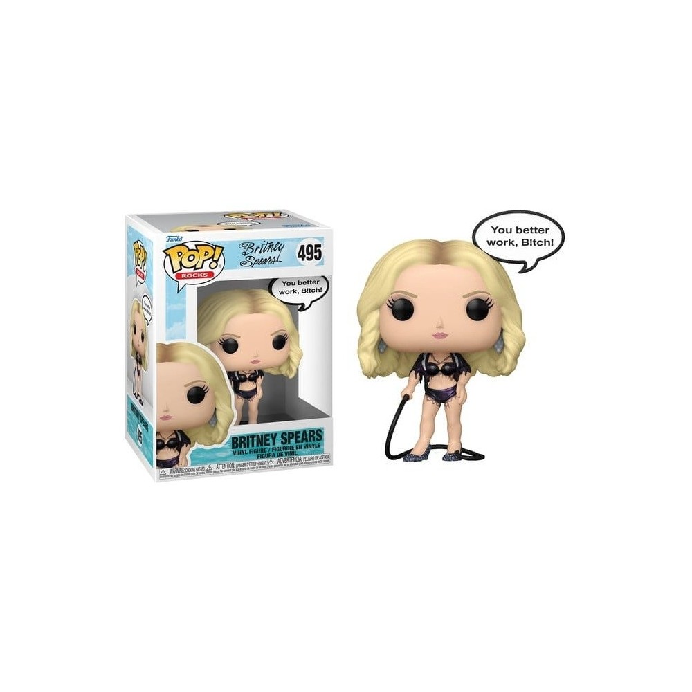 FUNKO POP! BRITNEY SPEARS YOU BETTER WORK BOBBLE HEAD FIGURE FUNKO