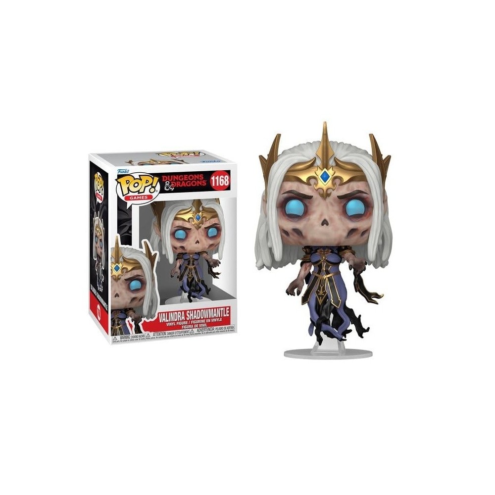 FUNKO FUNKO POP! GAMES DUNGEONS & DRAGONS VALINDRA SHADOWMANTLE BOBBLE HEAD FIGURE