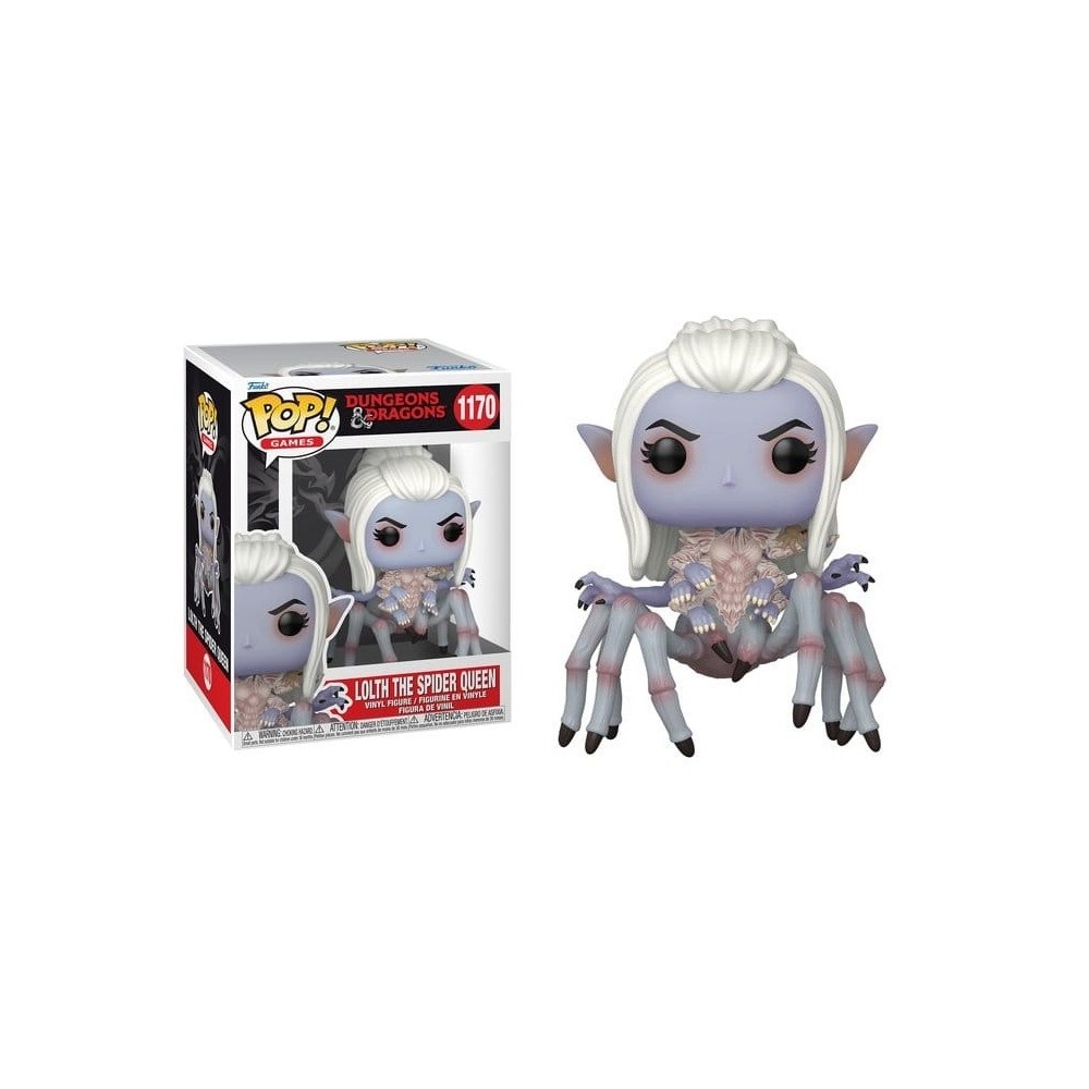 FUNKO POP! DUNGEONS AND DRAGONS LOLTH THE SPIDER QUEEN BOBBLE HEAD FIGURE FUNKO