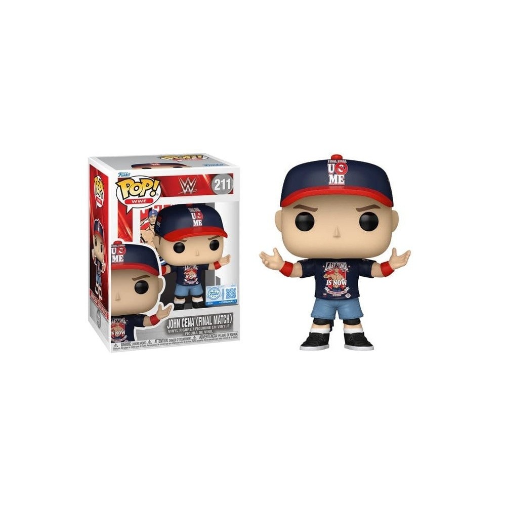 FUNKO POP! WWE JOHN CENA FINAL MATCH BOBBLE HEAD FIGURE FUNKO