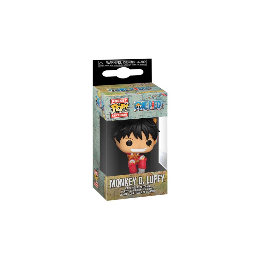 ONE PIECE MONKEY LUFFY POCKET POP! KEYCHAIN FUNKO
