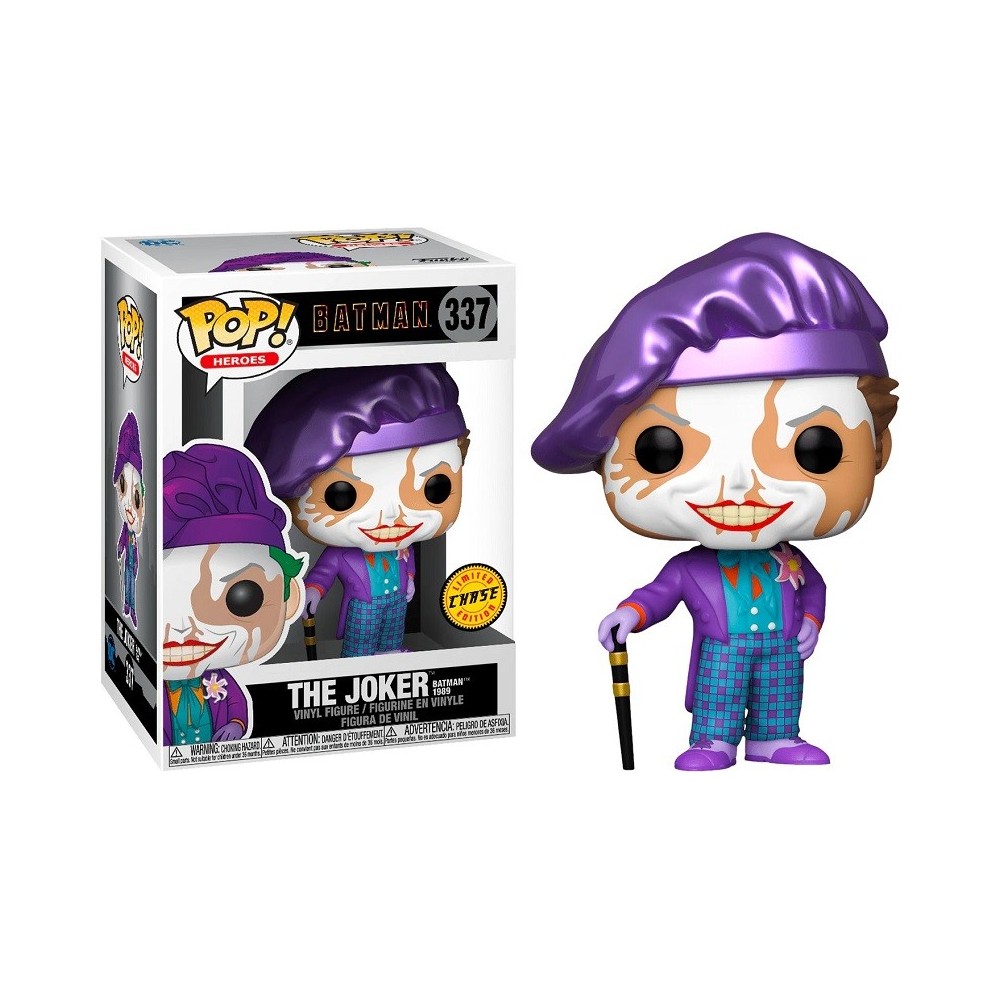 FUNKO POP! BATMAN 1989 THE JOKER FIGURE JACK NICHOLSON LIMITED EDITION CHASE FUNKO