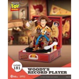 BEAST KINGDOM TOY STORY WOODY'S RECORD PLAYER D-STAGE 181 DIORAMA STATUE