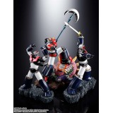 BANDAI DOUBLE MAZINGER Z & GREAT MAZINGER TOUCHE METALLIQUE FIGUARTS ZERO SERIES FIGURE STATUE