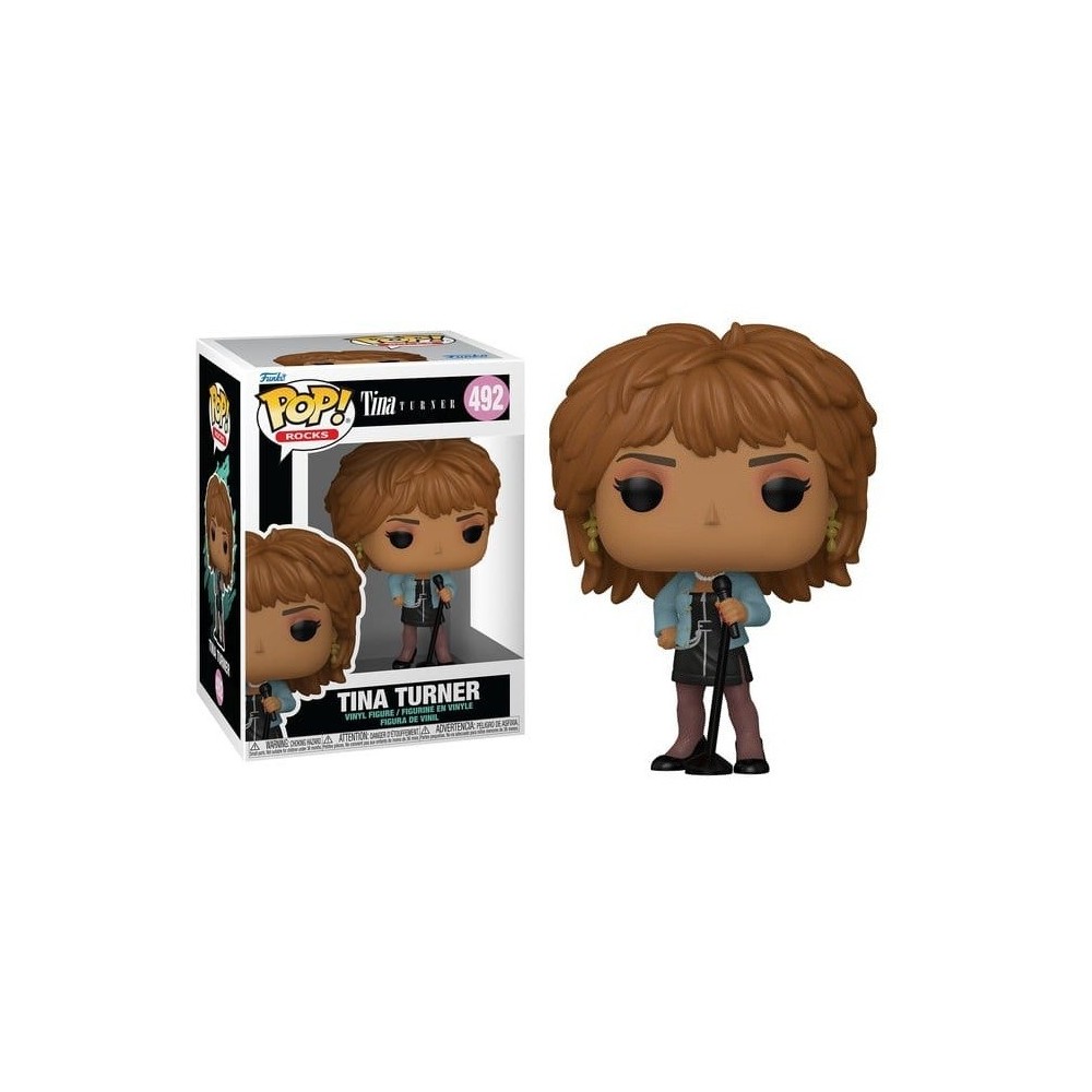 FUNKO POP! ROCKS TINA TURNER BOBBLE HEAD FIGURE FUNKO