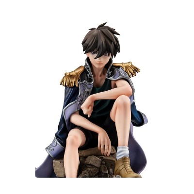 MOBILE SUIT GUNDAM WING ALPHA X OMEGA HEERO YUI & RELENA STATUA DIORAMA MEGAHOUSE