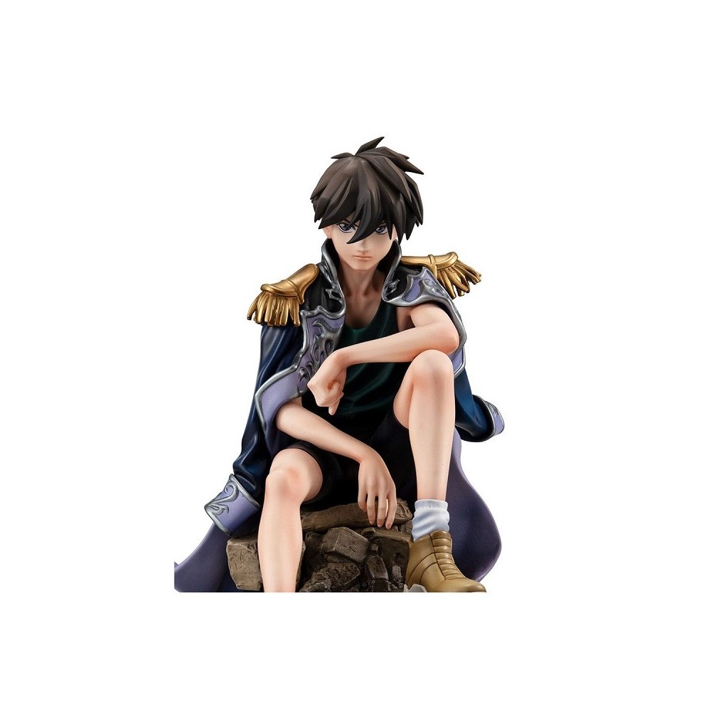 MOBILE SUIT GUNDAM WING ALPHA X OMEGA HEERO YUI & RELENA STATUA DIORAMA MEGAHOUSE