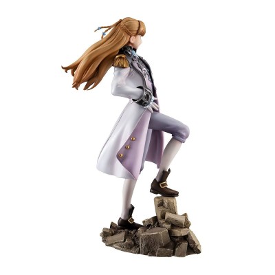 MOBILE SUIT GUNDAM WING ALPHA X OMEGA HEERO YUI & RELENA STATUA DIORAMA MEGAHOUSE
