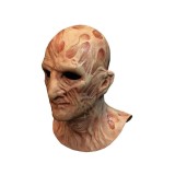 A NIGHTMARE ON ELM STREET 2 FREDDY KRUEGER DLX LATEX MASK WITH HAT MASCHERA TRICK OR TREAT STUDIOS