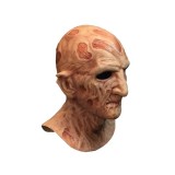A NIGHTMARE ON ELM STREET 2 FREDDY KRUEGER DLX LATEX MASK WITH HAT MASCHERA TRICK OR TREAT STUDIOS