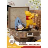 WINNIE THE POOH D-STAGE 160 POOH'S HUNDRED ACRE BAND STATUA FIGURE DIORAMA BEAST KINGDOM