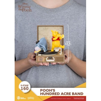 WINNIE THE POOH D-STAGE 160 POOH'S HUNDRED ACRE BAND STATUA FIGURE DIORAMA BEAST KINGDOM