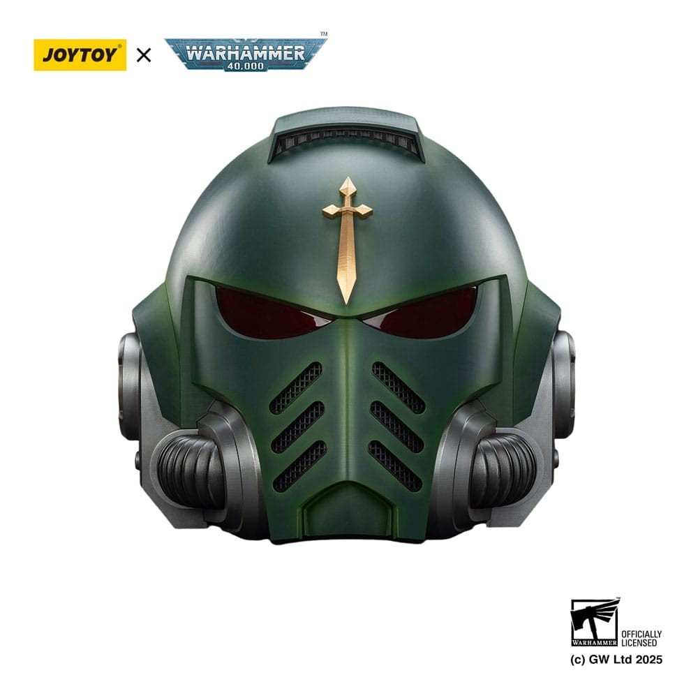 WARHAMMER 40000 DARK ANGELS MK X HELMET E STAND REPLICA 1/1 JOY TOY (CN)