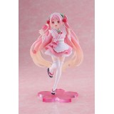 TAITO HATSUNE MIKU SAKURA MIKU NEWLY WRITTEN JAPANESE CAFE FIGURE STATUE