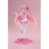 TAITO HATSUNE MIKU SAKURA MIKU NEWLY WRITTEN JAPANESE CAFE FIGURE STATUE