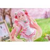 TAITO HATSUNE MIKU SAKURA MIKU NEWLY WRITTEN JAPANESE CAFE FIGURE STATUE