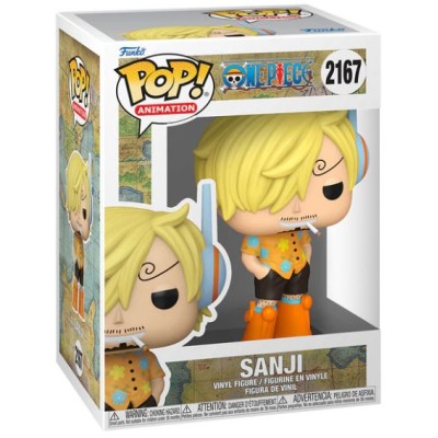FUNKO POP! ONE PIECE SANJI EGGHEAD ARC BOBBLE HEAD FIGURE FUNKO