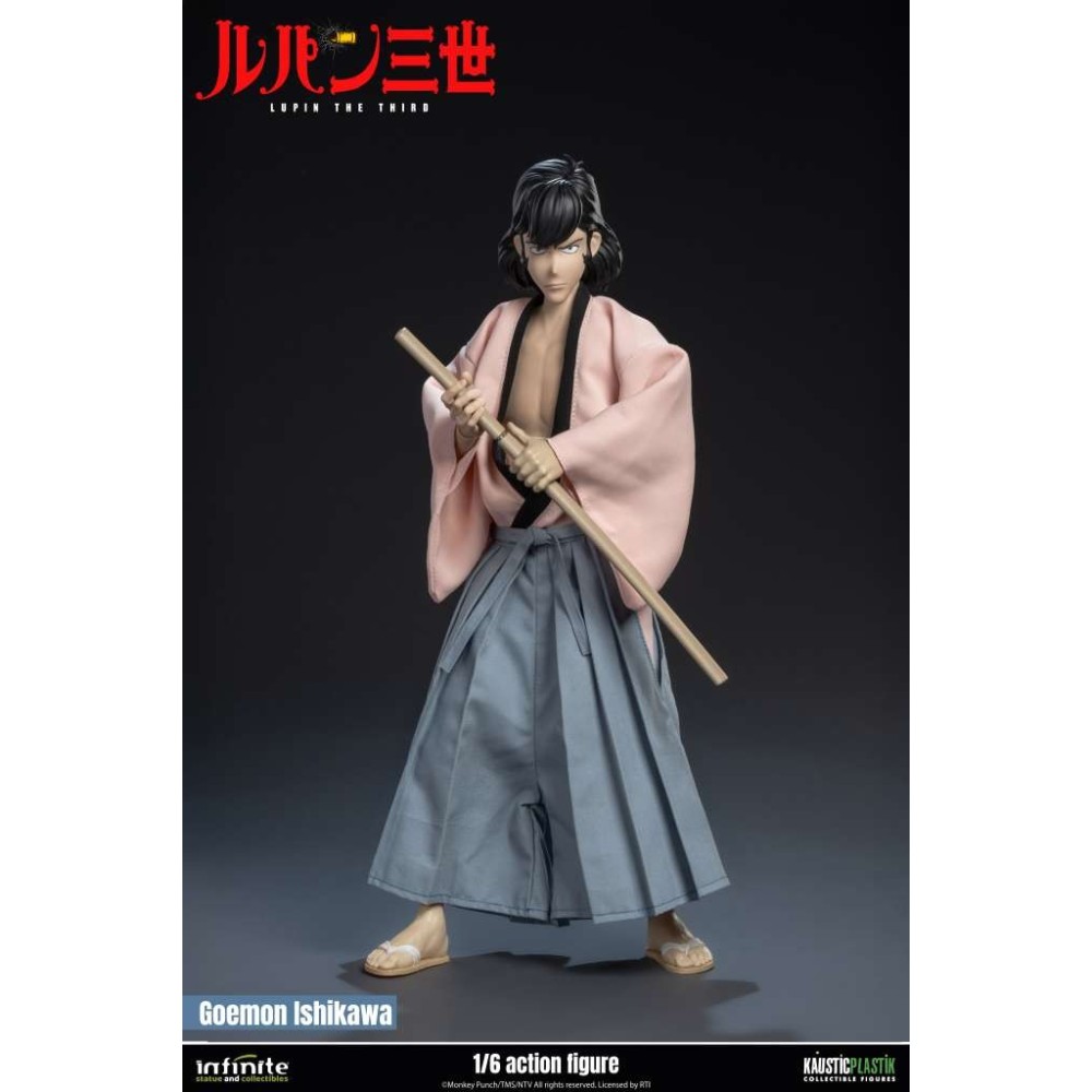 LUPIN THE THIRD L'AVVENTURA ITALIANA GOEMON ISHIKAWA XIII ACTION FIGURE INFINITE STATUE