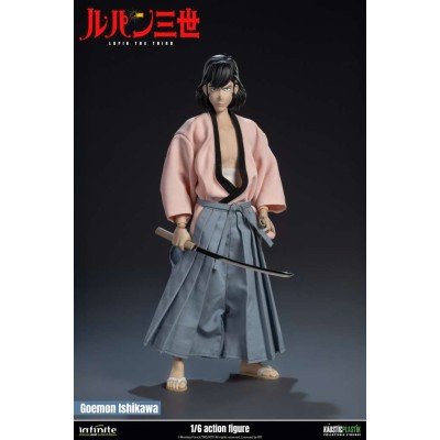 INFINITE STATUE LUPIN THE THIRD THE ITALIAN ADVENTURE GOEMON ISHIKAWA XIII STANDARD VERSION ACTION FIGURE
