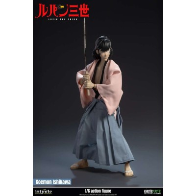 INFINITE STATUE LUPIN THE THIRD THE ITALIAN ADVENTURE GOEMON ISHIKAWA XIII STANDARD VERSION ACTION FIGURE