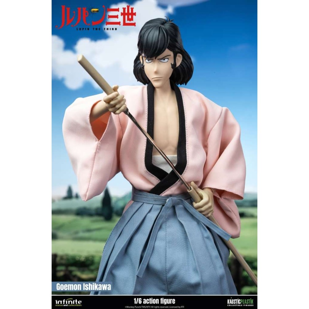 LUPIN THE THIRD L'AVVENTURA ITALIANA GOEMON ISHIKAWA XIII ACTION FIGURE INFINITE STATUE