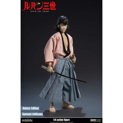 INFINITE STATUE LUPIN THE THIRD THE ITALIAN ADVENTURE GOEMON ISHIKAWA XIII DELUXE VERSION ACTION FIGURE