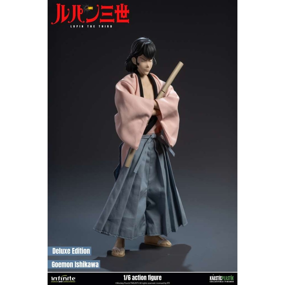 LUPIN THE THIRD L'AVVENTURA ITALIANA GOEMON ISHIKAWA XIII DELUXE ACTION FIGURE INFINITE STATUE