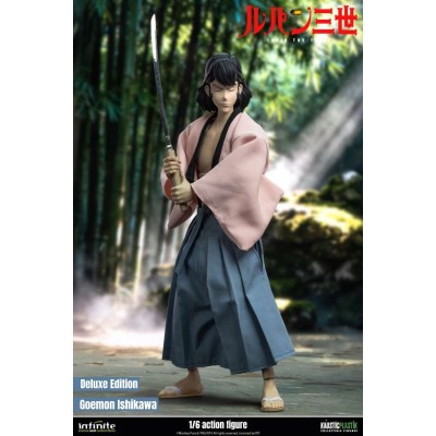 INFINITE STATUE LUPIN THE THIRD THE ITALIAN ADVENTURE GOEMON ISHIKAWA XIII DELUXE VERSION ACTION FIGURE