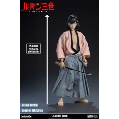 LUPIN THE THIRD L'AVVENTURA ITALIANA GOEMON ISHIKAWA XIII DELUXE ACTION FIGURE INFINITE STATUE
