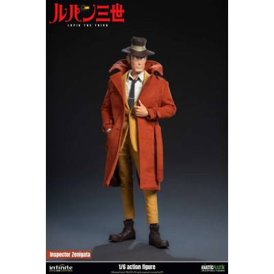INFINITE STATUE LUPIN THE THIRD THE ITALIAN ADVENTURE INSPECTOR ZENIGATA STANDARD VERSION ACTION FIGURE