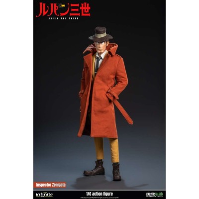 INFINITE STATUE LUPIN THE THIRD THE ITALIAN ADVENTURE INSPECTOR ZENIGATA STANDARD VERSION ACTION FIGURE