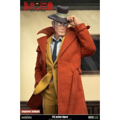 INFINITE STATUE LUPIN THE THIRD THE ITALIAN ADVENTURE INSPECTOR ZENIGATA STANDARD VERSION ACTION FIGURE