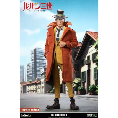INFINITE STATUE LUPIN THE THIRD THE ITALIAN ADVENTURE INSPECTOR ZENIGATA STANDARD VERSION ACTION FIGURE