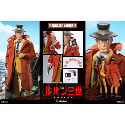 LUPIN THE THIRD L'AVVENTURA ITALIANA INSPECTOR ZENIGATA ACTION FIGURE INFINITE STATUE