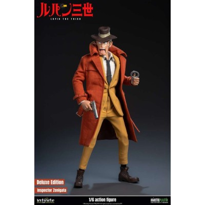 LUPIN THE THIRD L'AVVENTURA ITALIANA INSPECTOR ZENIGATA DELUXE ACTION FIGURE INFINITE STATUE