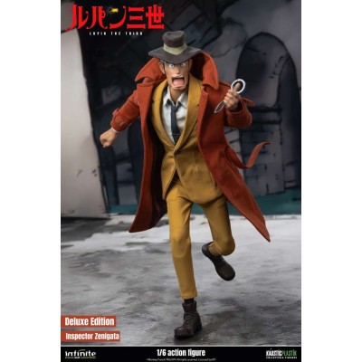 INFINITE STATUE LUPIN THE THIRD THE ITALIAN ADVENTURE INSPECTOR ZENIGATA DELUXE VERSION ACTION FIGURE