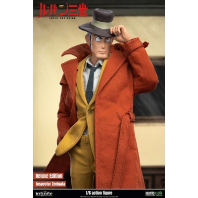 INFINITE STATUE LUPIN THE THIRD THE ITALIAN ADVENTURE INSPECTOR ZENIGATA DELUXE VERSION ACTION FIGURE