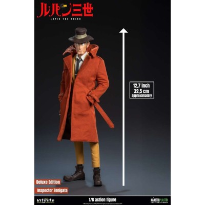 LUPIN THE THIRD L'AVVENTURA ITALIANA INSPECTOR ZENIGATA DELUXE ACTION FIGURE INFINITE STATUE