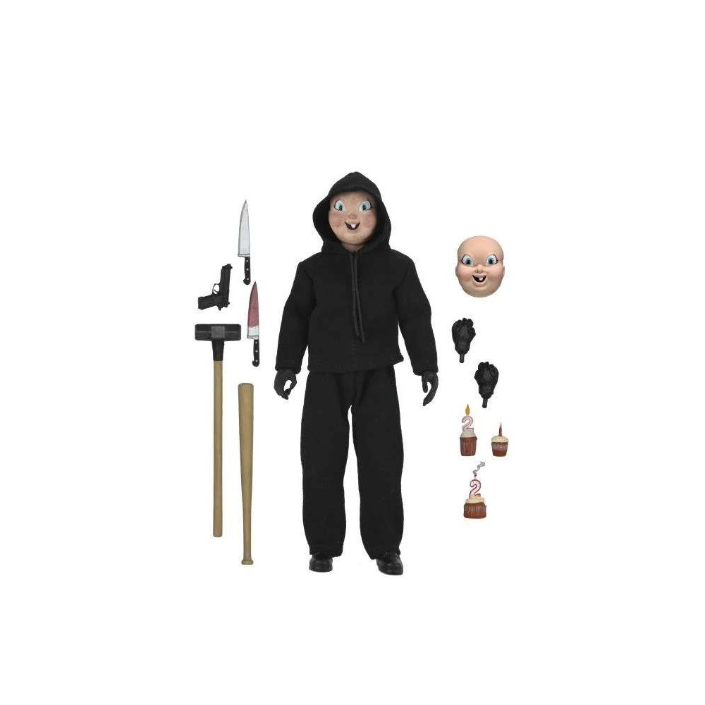 NECA HAPPY DEATH DAY BABYFACE KILLER CLOTHED VERSION 8" ACTION FIGURE