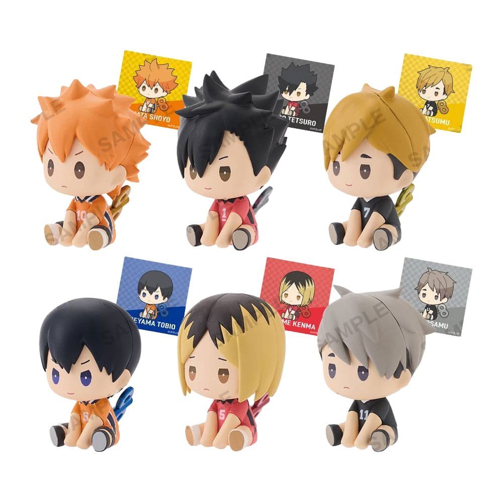 Bushiroad HAIKYU PETATTO CLOCKWORK VOL.2 SET 6X MINI FIGURES