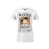 T SHIRT KID ONE PIECE MONKEY D LUFFY WANTED